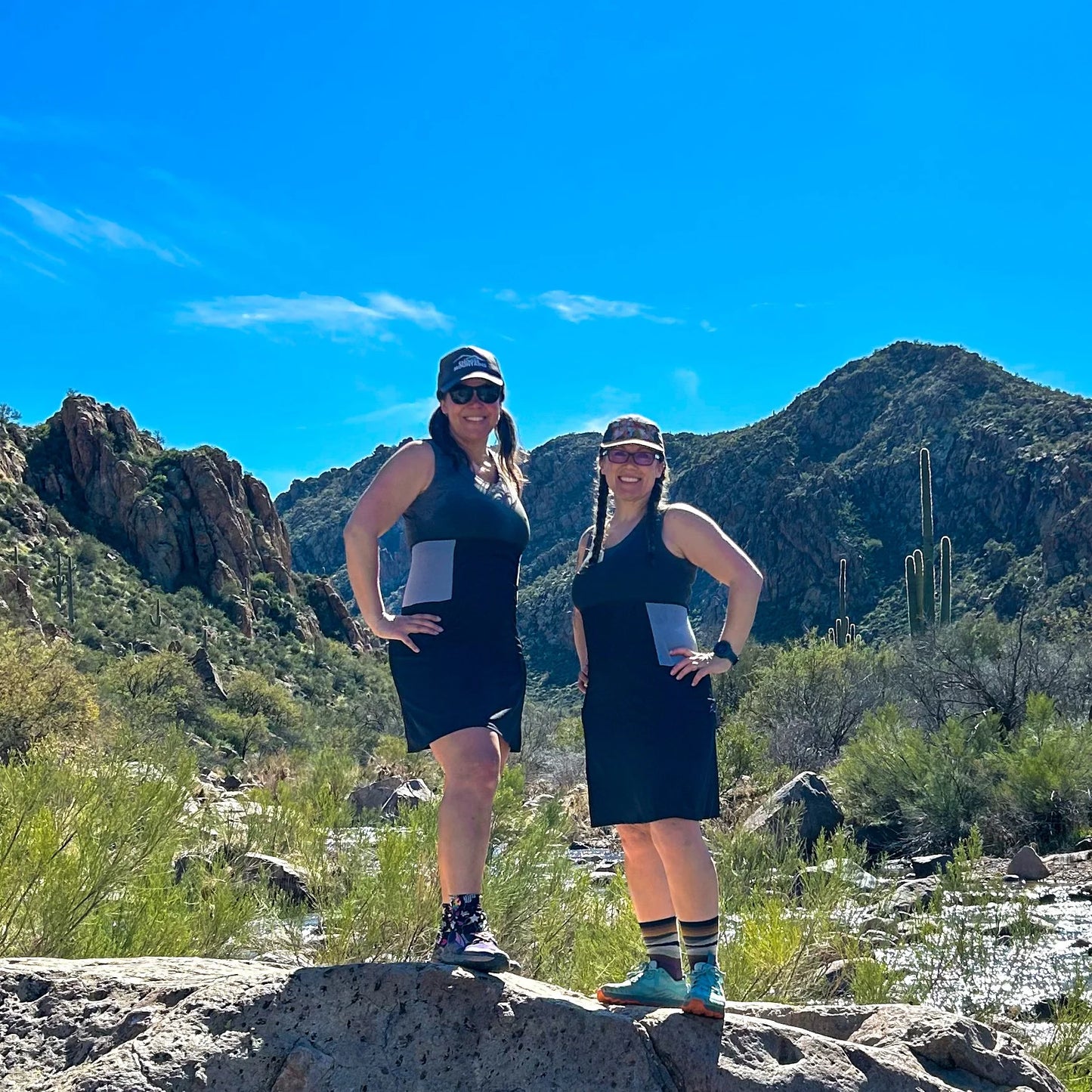 Purple Rain Adventure Dress - Black