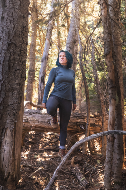 Merino Wool Isostatic T-Neck Top