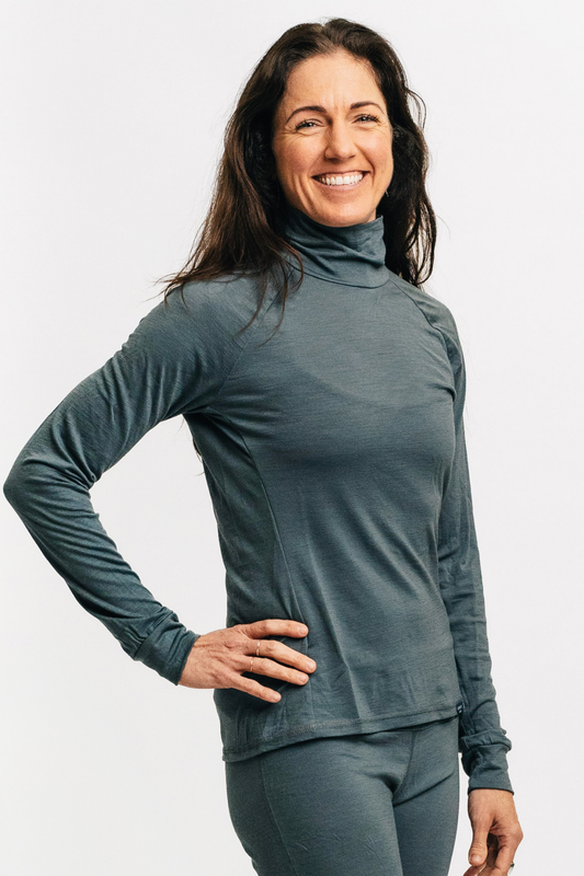 Merino Wool Isostatic T-Neck Top