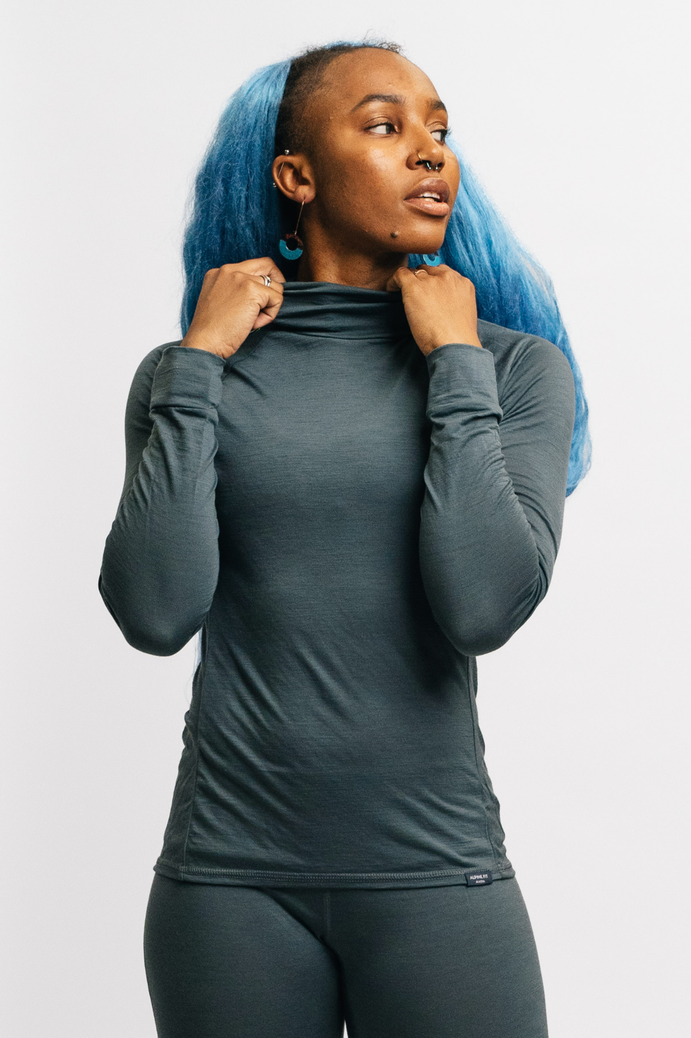 Merino Wool Isostatic T-Neck Top