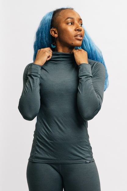 Merino Wool Isostatic T-Neck Top