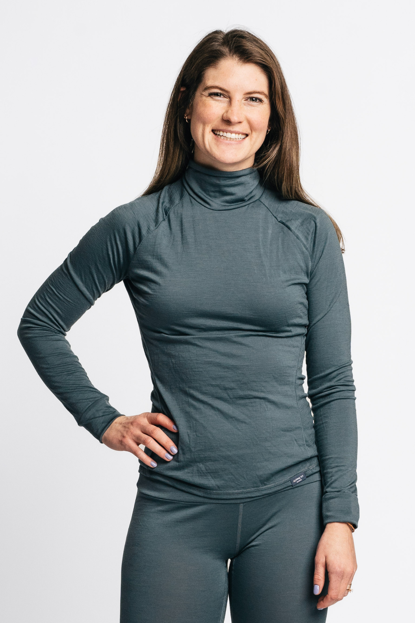Merino Wool Isostatic T-Neck Top