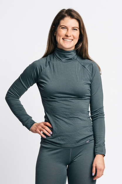 Merino Wool Isostatic T-Neck Top