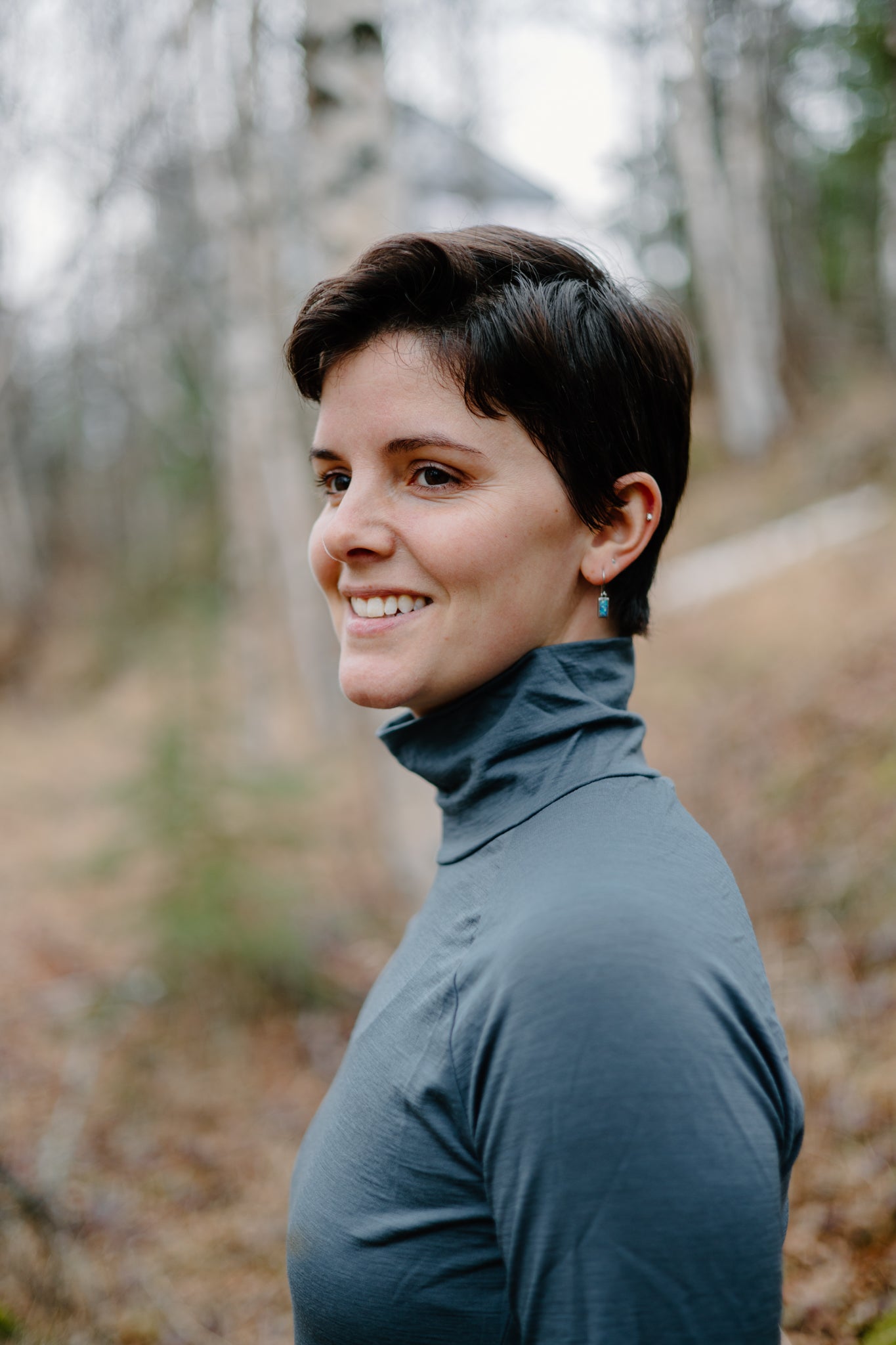 Merino Wool Isostatic T-Neck Top