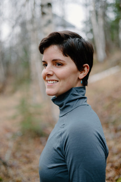 Merino Wool Isostatic T-Neck Top