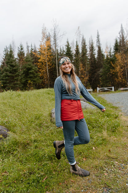 Merino Wool Isostatic T-Neck Top