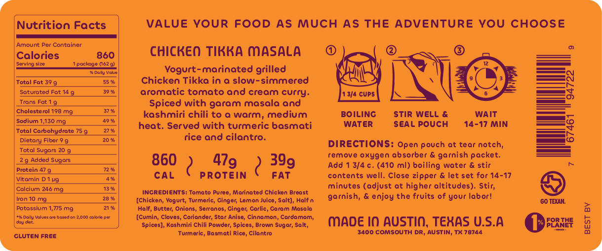 Bowl & Kettle: Chicken Tikka Masala