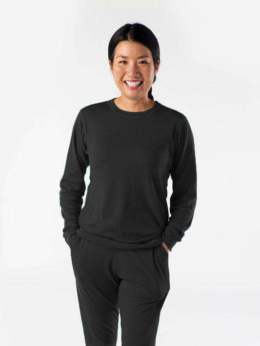 Adult Midweight Merino Crew