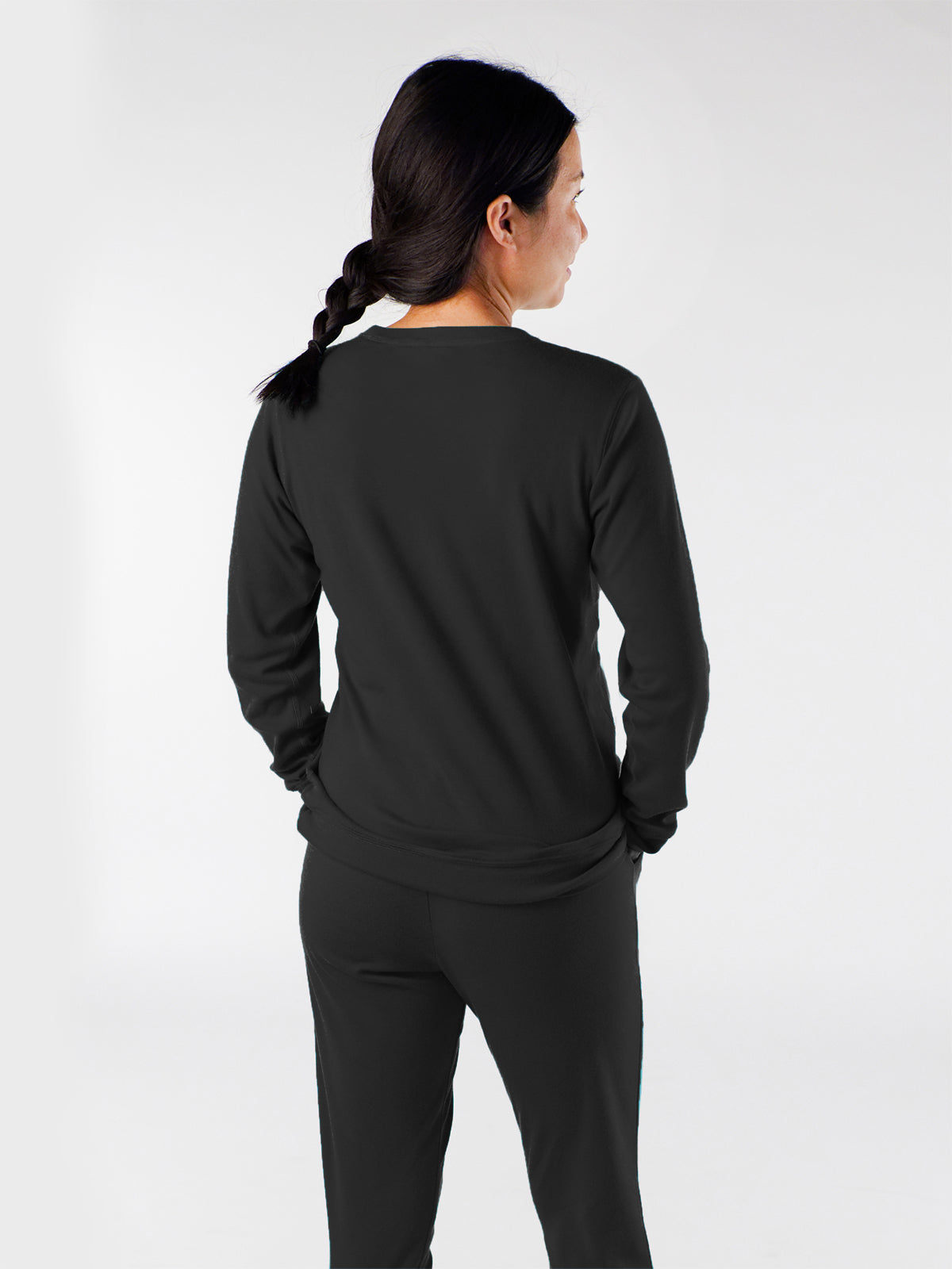 Adult Midweight Merino Crew
