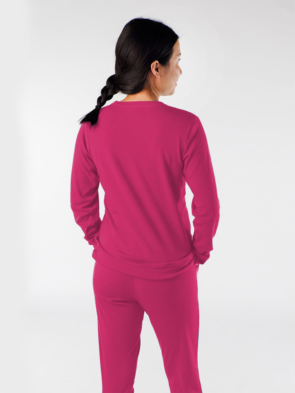 Adult Midweight Merino Crew
