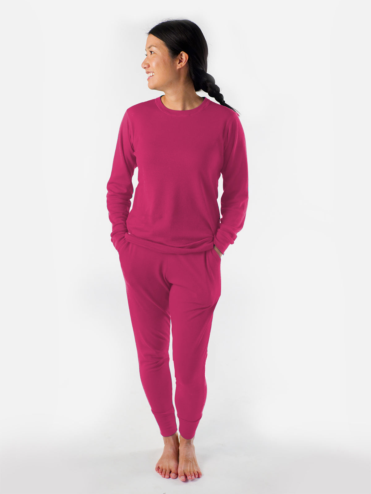 Adult Midweight Merino Crew