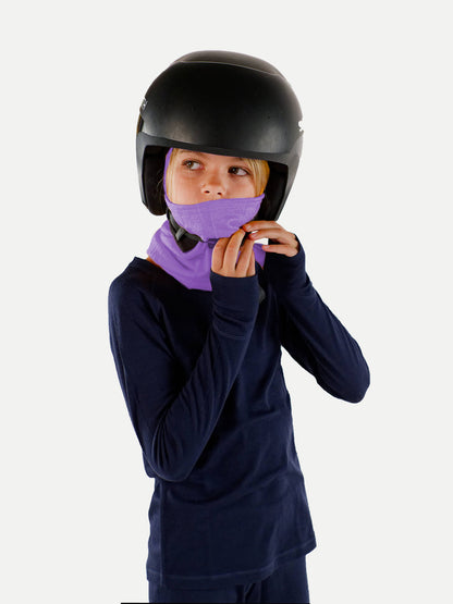 Merino Balaclava with Ponytail Hole – All Ages