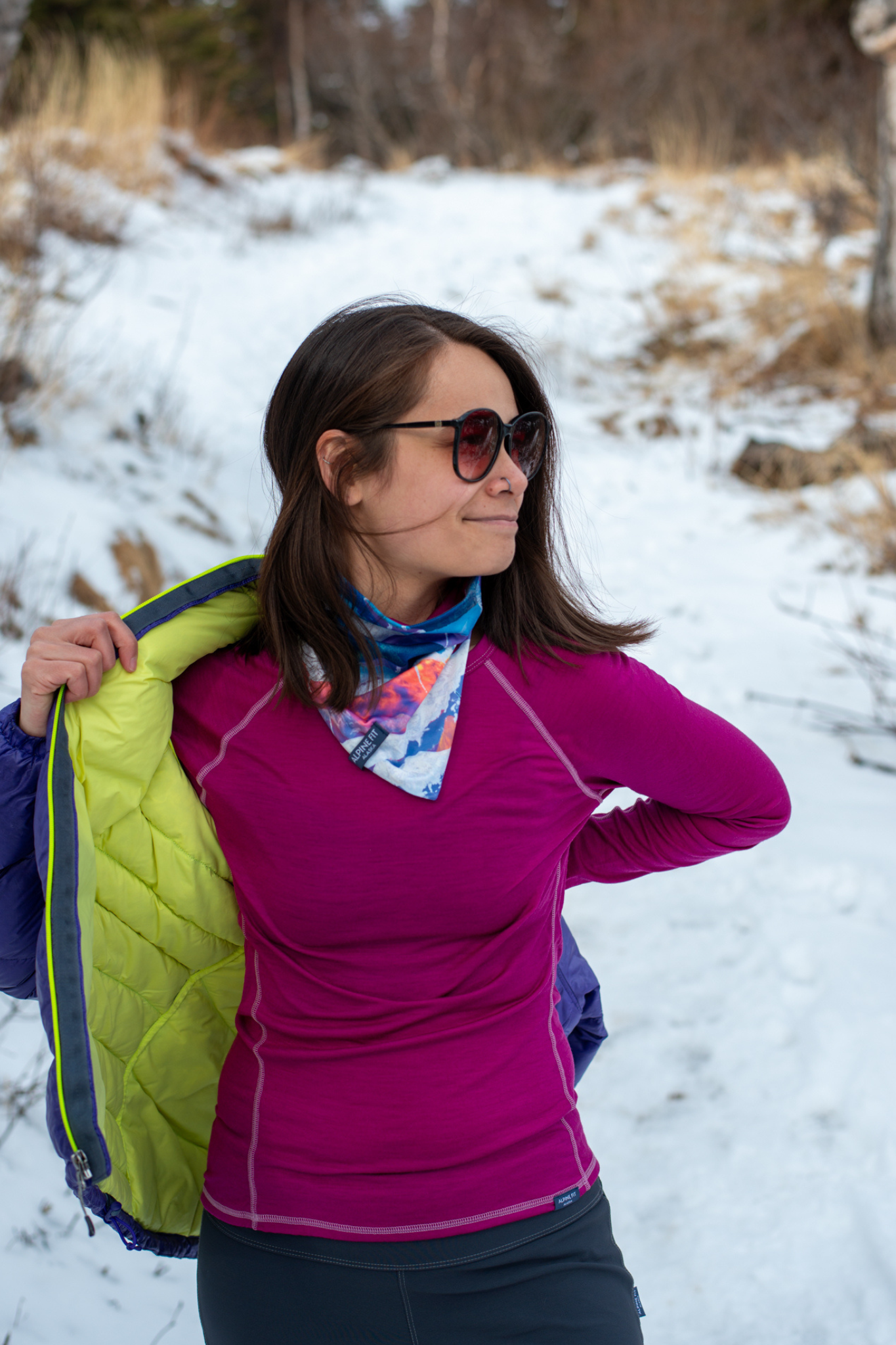 Mountain V Merino Wool Neck Warmer