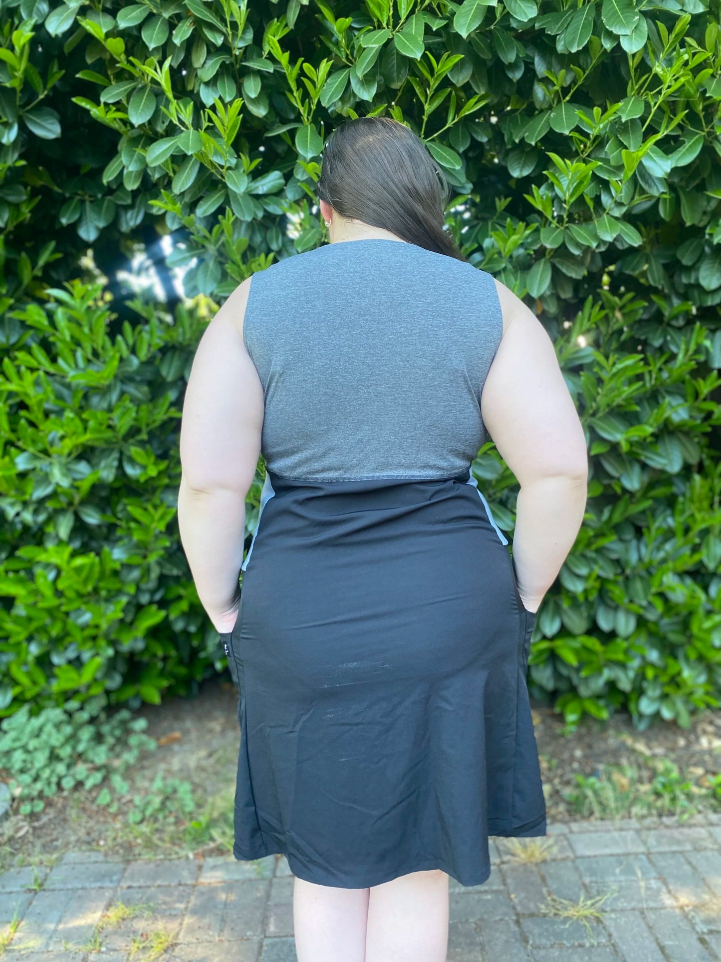 Purple Rain Adventure Dress - Black
