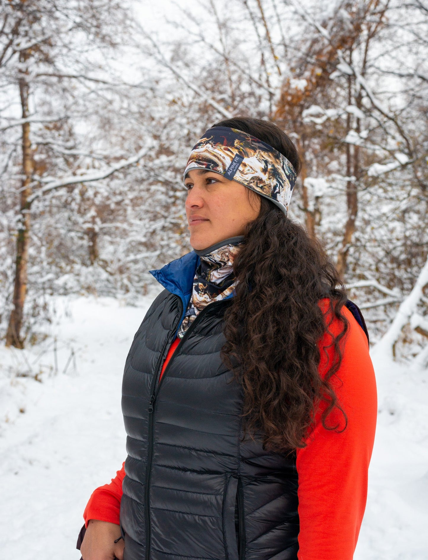 Mountain V Fleece Neck Warmer