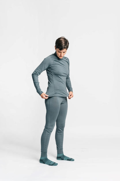 Merino Wool Isostatic T-Neck Top