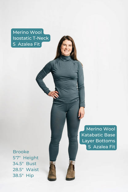 Merino Wool Isostatic T-Neck Top