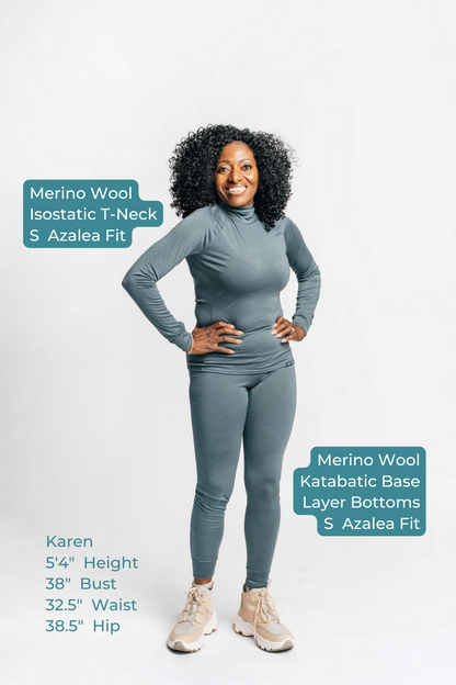 Merino Wool Isostatic T-Neck Top