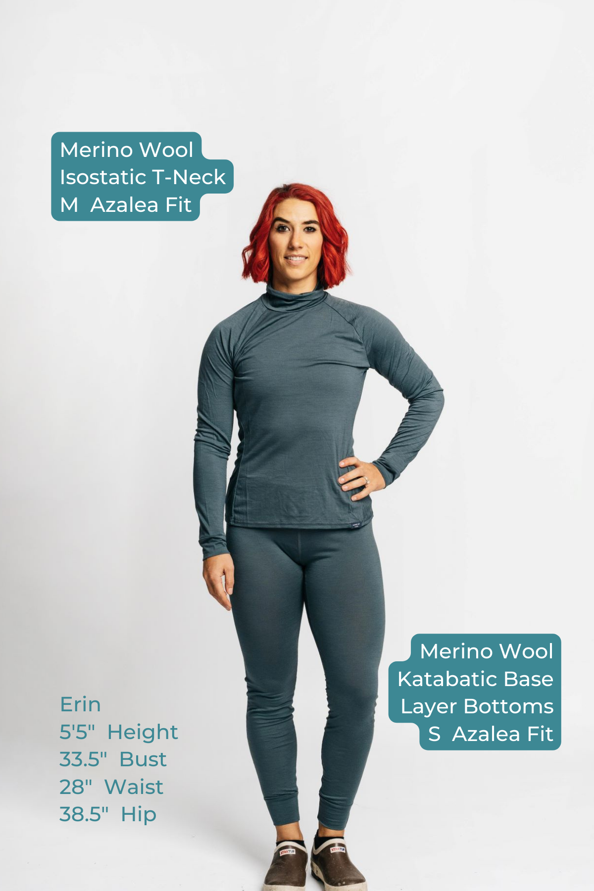 Merino Wool Isostatic T-Neck Top