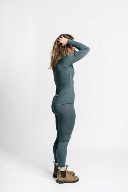 Merino Wool Isostatic T-Neck Top